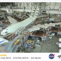 SOFIA's third month of maintenance at the Lufthansa Technik facility in Hamburg, Germany